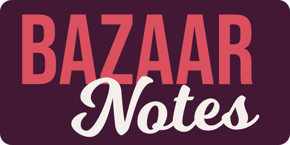 Bazaar Notes badge card url link