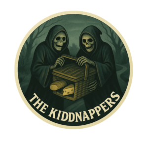 Milford CT Kiddnappers ghost pirate story sticker badge