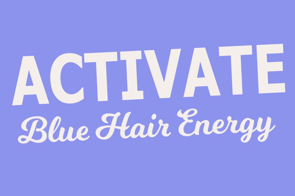 activate blue hair energy card