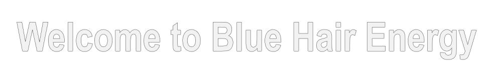 Welcome to Blue Hair Energy card